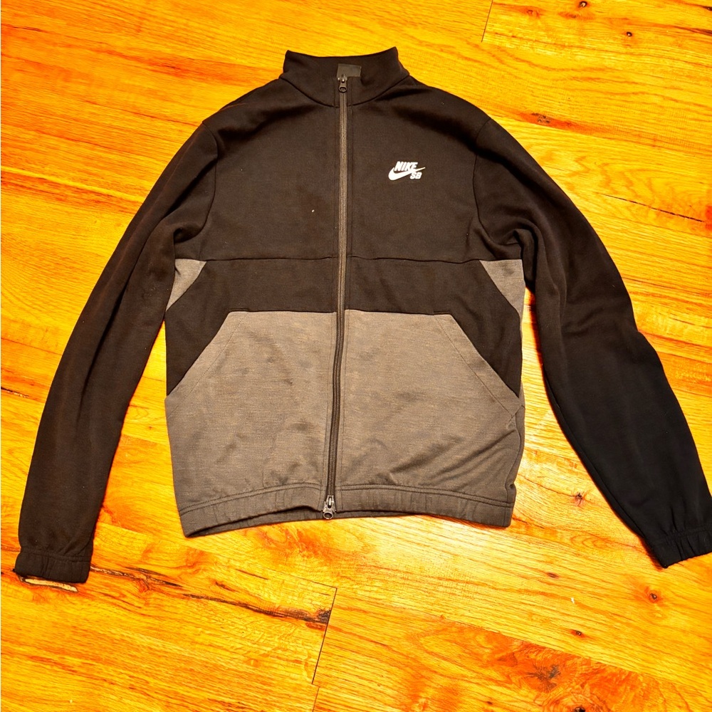 Nike Black and Gray Men's Jacket